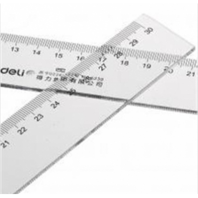 得力6230直尺30cm(只)