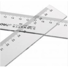 得力6230直尺30cm(只)